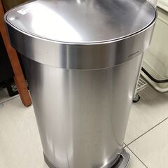 ダストボックス　simplehuman　各所ヘコミ有