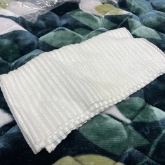 未使用品　ボディタオル　ホワイト