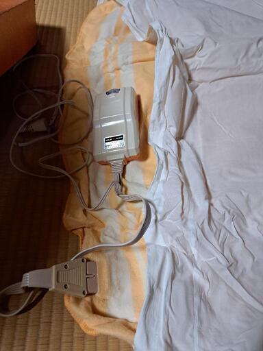 富士電子コントロール電気毛布シーツカバー付き