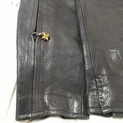 ライダー 本革ジャンパー 48 メンズXL 黒本革の画像