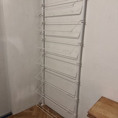 突っ張りシューズラック
