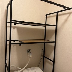 洗濯機上収納ラック
