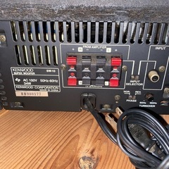 KENWOOD ケンウッド　ウーハー　ステレオ　スピーカーの画像