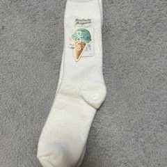ダグつき　ジェラートピケ　ルームソックス