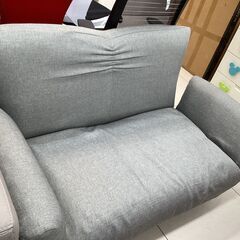 ローソファー　グレー