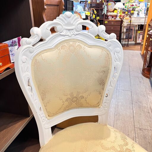 ロココ調 猫脚チェア ドレッサー/ダイニングチェア クラシック セール