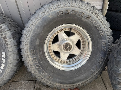 WEDS ホイール　キングオブマッド&315/75/r16　