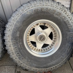 WEDS ホイール　キングオブマッド&315/75/r16　の画像