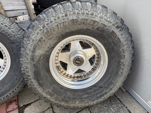 WEDS ホイール　キングオブマッド&315/75/r16　