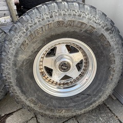 WEDS ホイール　キングオブマッド&315/75/r16　の画像