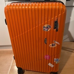 ACE キャリーケース　70L オレンジの画像