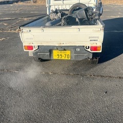 サンバートラック　マニュアル5速　車検少し残ってます　走る曲がる止まる可能の画像