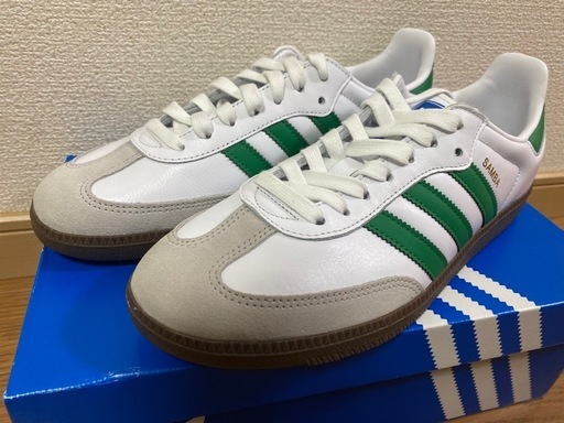 アディダス　サンバ OG グリーン26.5cm IG1024