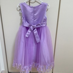 ドレス　パープル110の画像