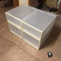 定価8000円　無印良品　ポリプロピレン　収納ケース　　小中