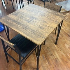 テーブルand椅子２脚セット