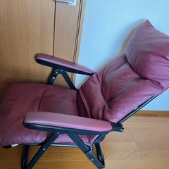 リクライニングチェア　折りたたみ可能