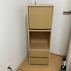 無印良品　パルプボックス　引き出し付き