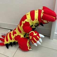 受付終了しました。ゲンシグラードンぬいぐるみ　タグ付き