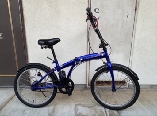 前タイヤ新品交換済み　自転車