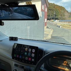 低走行5万キロ台☆燃費良好‼️カタログ30㎞/L☆車內広い！大人気！ダイハツ ミライース☆atotoナビ付き☆社外アルミ☆ドライブレコーダー付き⭐︎長〜く乗れます☆※車検切れ※ の画像