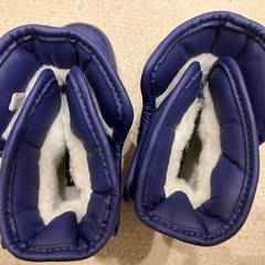 未使用子ども冬靴18cmの画像