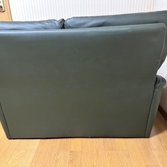 2人掛けソファ高さ調整可能の画像