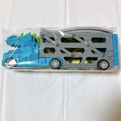 【新品】トラック おもちゃ 恐竜 建設車両 ミニカー 収納車 ト...