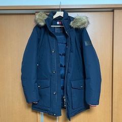 【美品】TOMMY HILFIGERのパデッドパーカーコート