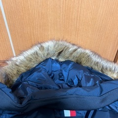 【美品】TOMMY HILFIGERのパデッドパーカーコートの画像