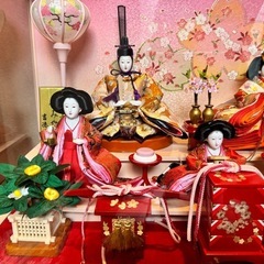【最終値下げ】ひな人形　オルゴール付き　吉徳　田村由起子作の画像