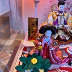 【最終値下げ】ひな人形　オルゴール付き　吉徳　田村由起子作の画像