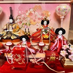 【最終値下げ】ひな人形　オルゴール付き　吉徳　田村由起子作の画像