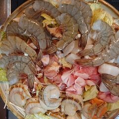 バレンタインスイーツ肉海鮮BBQor鍋交流会