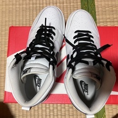 NIKE ダンク　ホワイト　ブラックの画像