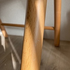 無印良品　MUJI 木製折りたたみイスの画像