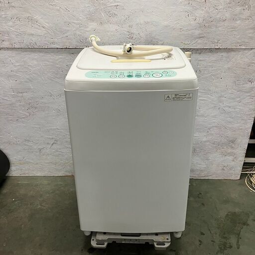 【TOSHIBA】東芝 電気洗濯機 AW-404 2011年製 4.2kg 縦型洗濯機 ホワイト 一人暮らし 生活家電 洗濯機 動作確認済 中古  Y0869