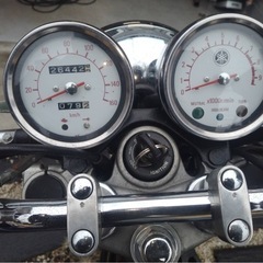 ヤマハ　SR400　車検残あり　ダブルディスクの画像
