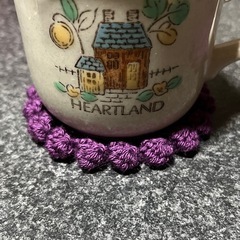 ハンドメイド　コースター　2枚セットの画像
