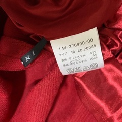 INGNI  赤　スカート　Mの画像