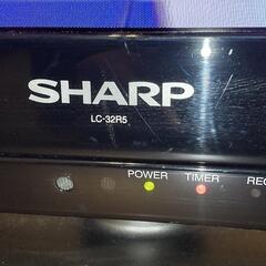 テレビ 32型　SHARPアクオス DVD内臓の画像
