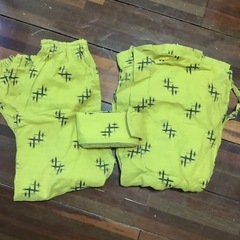 琉舞の練習着と衣装（kids用）の画像