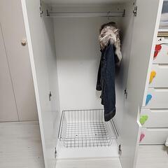 イケアこどもワードローブの画像
