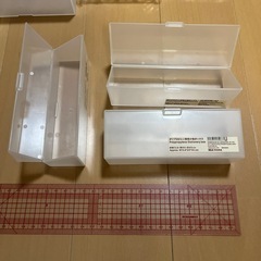 無印　収納　セット　ビーズ収納　小物収納の画像