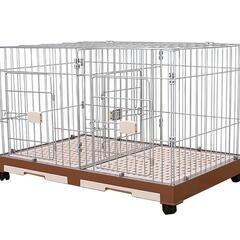 楽天市場】【日曜限定10%OFFクーポン配布】ペットケージ ケージ 犬 ゲージ サークル 犬ゲージ 犬 サークル ケージ 犬 ハウス 小屋 ペット 小型 犬 猫 ネコ ねこ サークルケージ キャットケージ 室内 室内用 犬小屋 猫小屋 引き出しトレー＆キャスター付き 送料無料 
