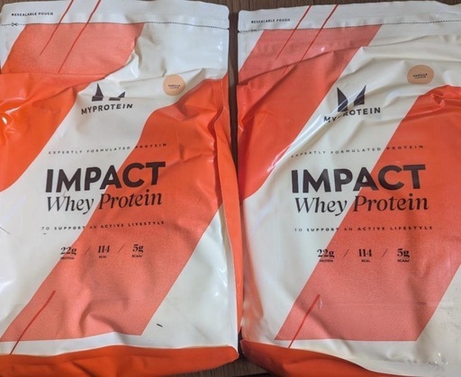 【マイプロテイン】ホエイプロテイン バニラ☆合計5キロ