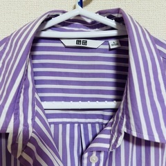 【UNIQLO】コットンストライプシャツの画像
