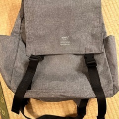 anello グレー　スクエアリュック