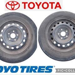 トヨタ ノア(DBA−AZR60G)純正15㌅スチールホイールと...