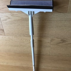 伸縮スチールパイプ　窓掃除ガラスクリーナー